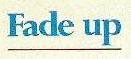 Fadeup header
