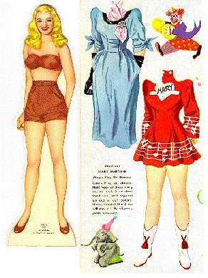 Mary Hartline Sugar Smacks premium doll