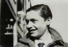 Abe Stolar as a teenager